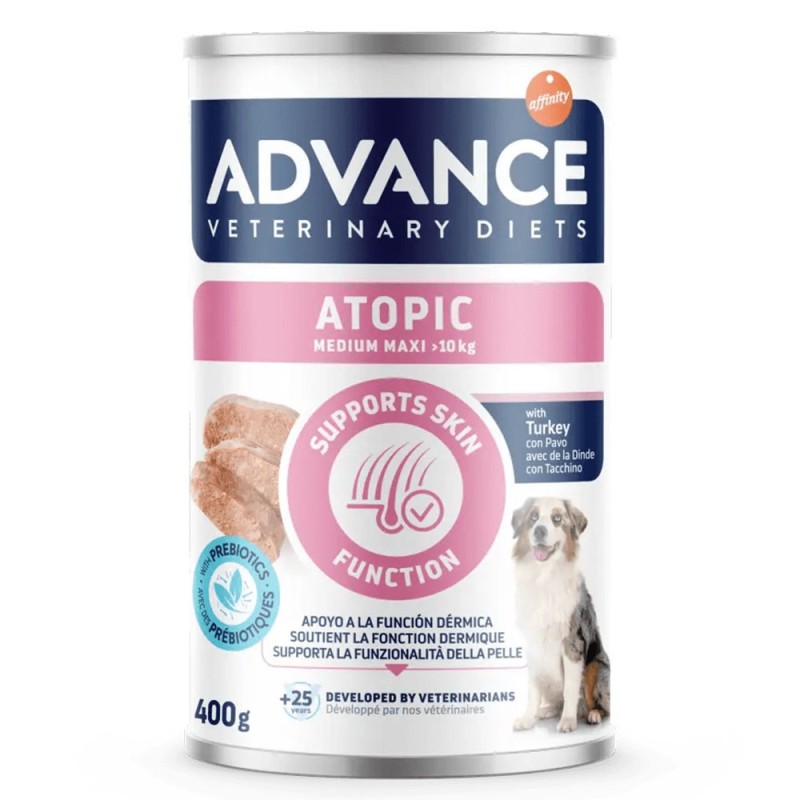 Advance VET Atopic Medium/Maxi - Alimento húmido para cão adulto médio e grande com dermatite