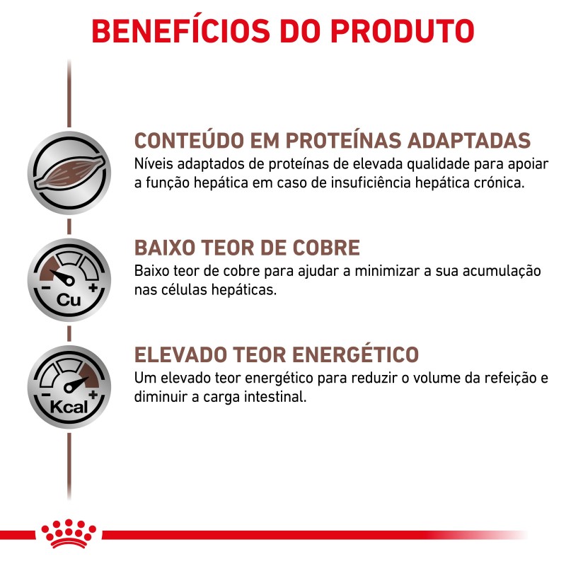 Royal Canin VET Hepatic - Alimento em patê para cão adulto com insuficiência hepática