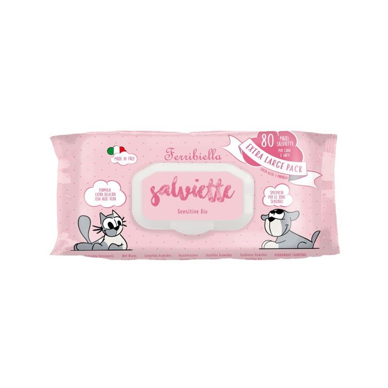 Toalhitas Sensitive Bio - Ferribiella