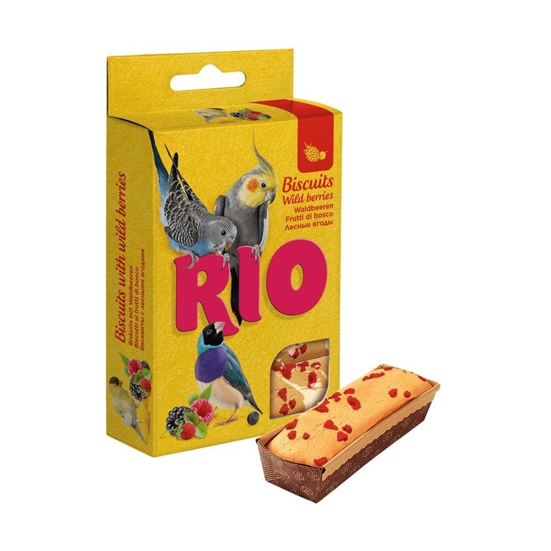 Biscoitos de bagas silvestres para aves - RIO