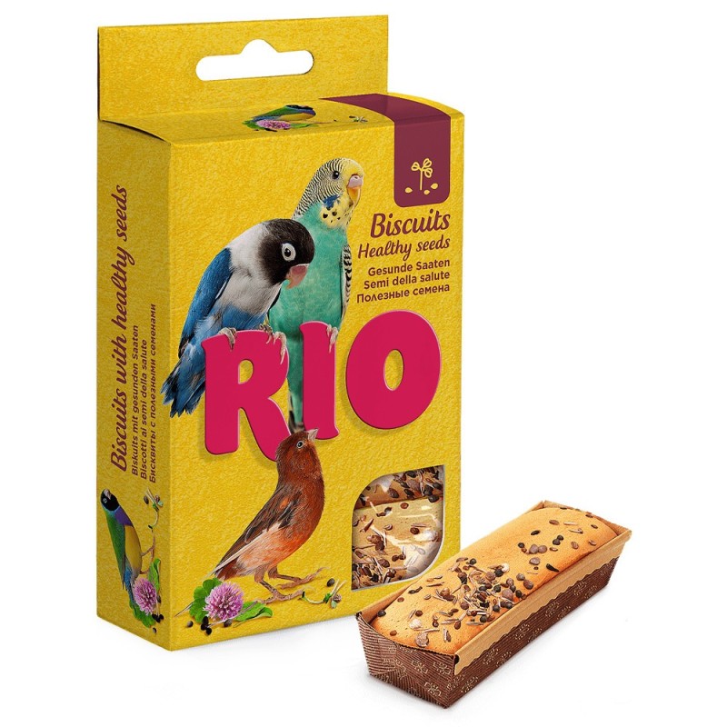 Biscoitos de sementes para aves - RIO