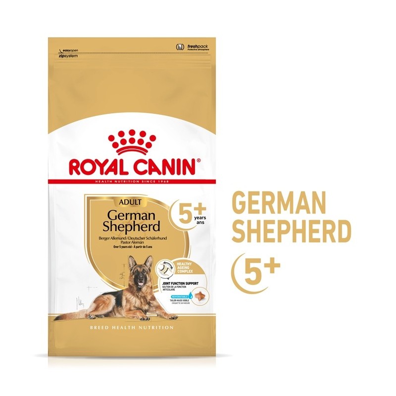 Royal Canin Pastor Alemão Adult 5+ - Ração seca para cão de raça com mais de 5 anos