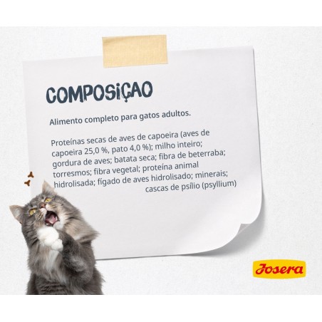 Josera Catelux - Ração seca para gato adulto de pelo comprido