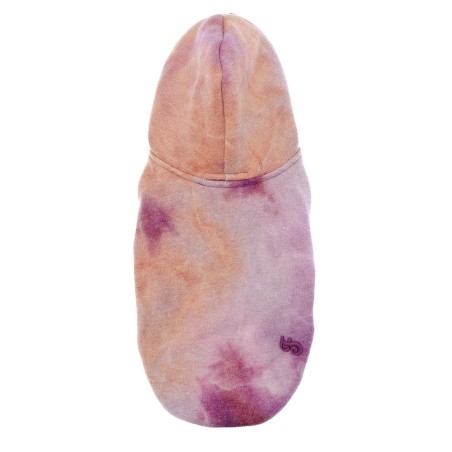 Camisola com capuz Jolie rosa para cães - Ferribiella