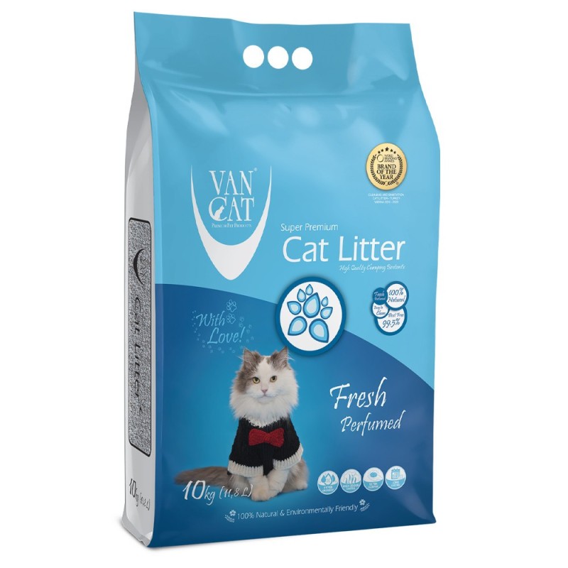 Areia fresca para gato - VanCat