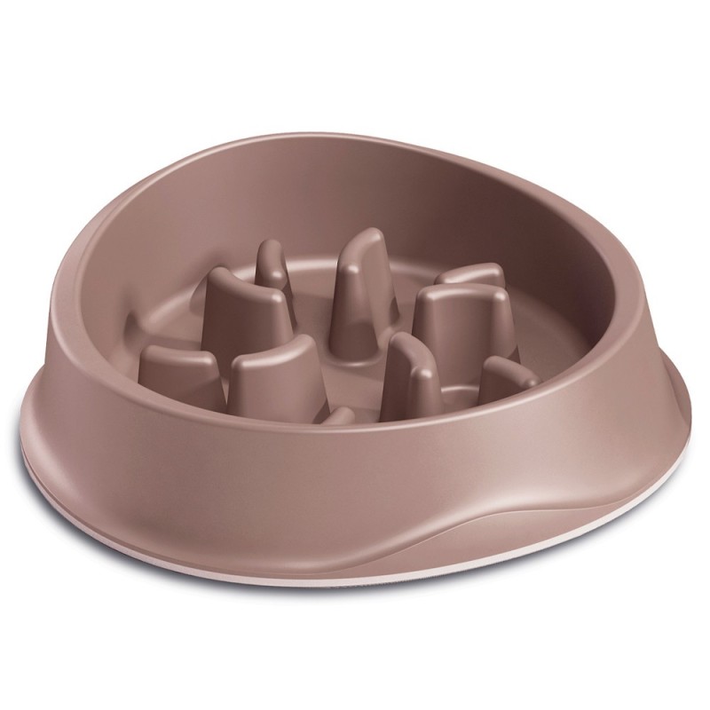 Taça slow feed de plástico para cães - Stefanplast
