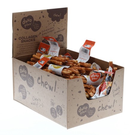 Stick de colagénio com frango para cão - Duvo Plus